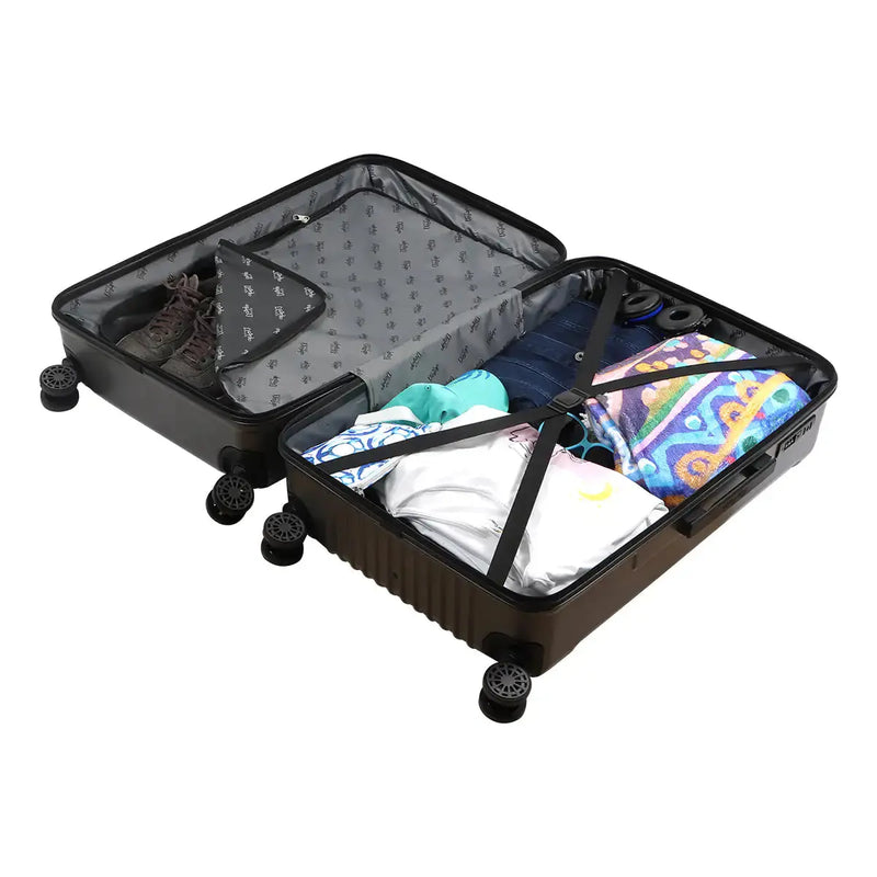 Biggdesign Ocean Koffer Bagage, Grijs, Groot - Puck's