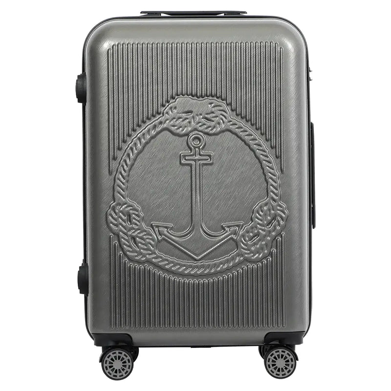 Biggdesign Ocean Koffer Bagage, Grijs, Groot - Puck's