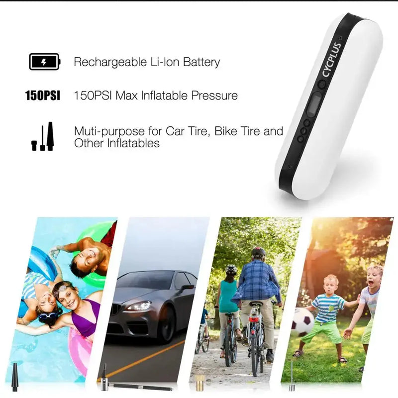 Bike Pump Smart Air Inflator - Puck's