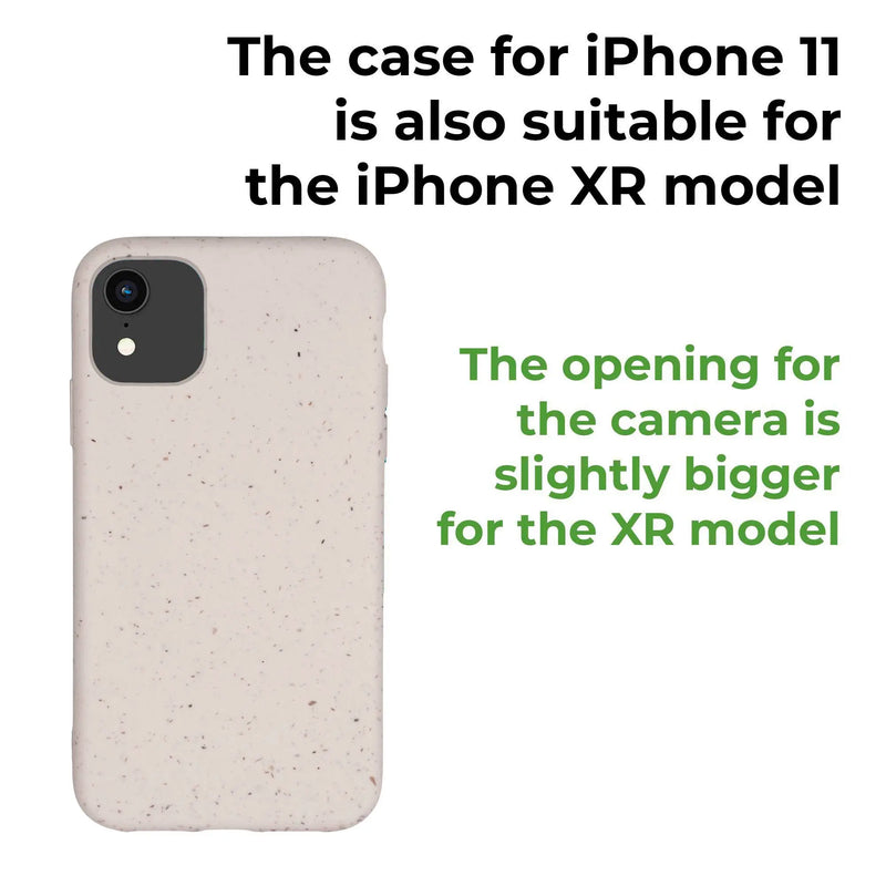 Biodegradable Personalized Phone Case - Natural White - Puck's