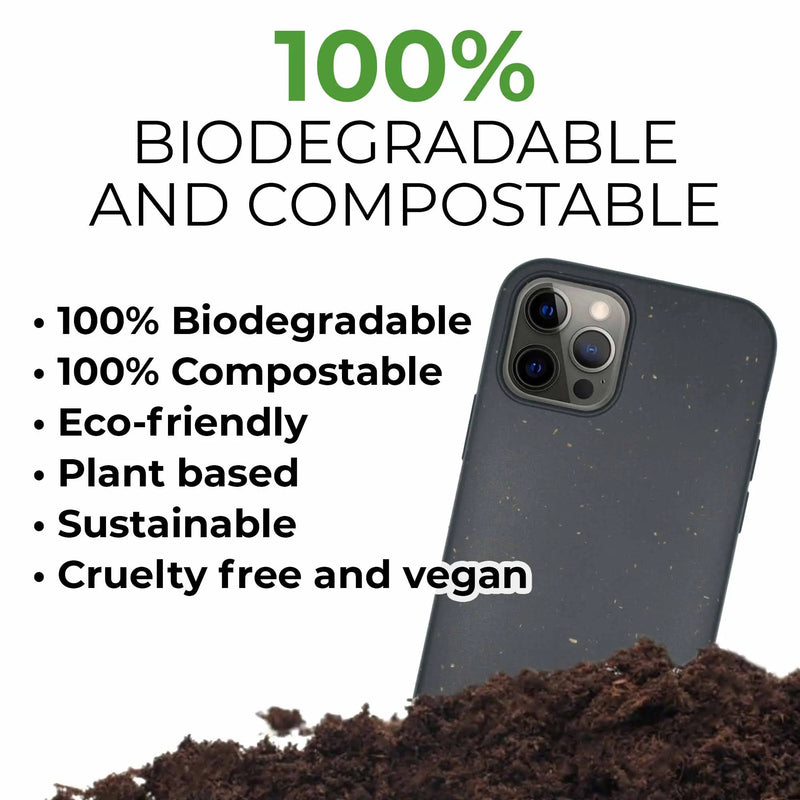 Biodegradable phone case - Black - Puck's