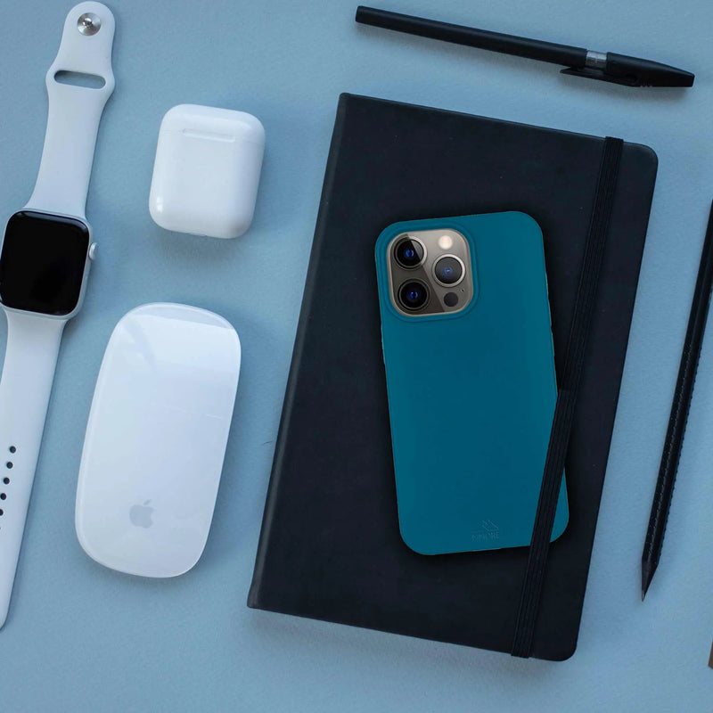 Biodegradable phone case - Deep Sea Blue - Puck's