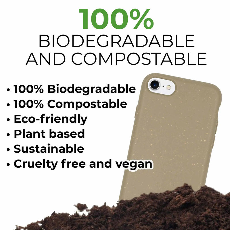 Biodegradable phone case - Olive green - Puck's