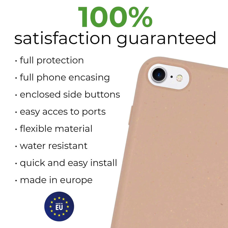Biodegradable phone case - Pink - Puck's