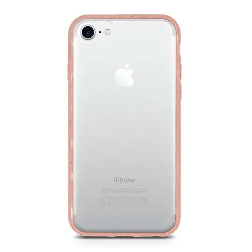 Biodegradable phone case - Transparent Pink - Puck's
