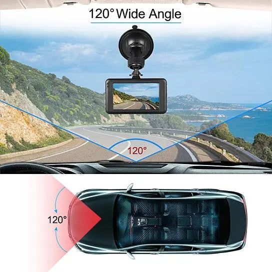 Black Box Dash Cam 1080P G-Sensor Looping Car Camera - Puck's