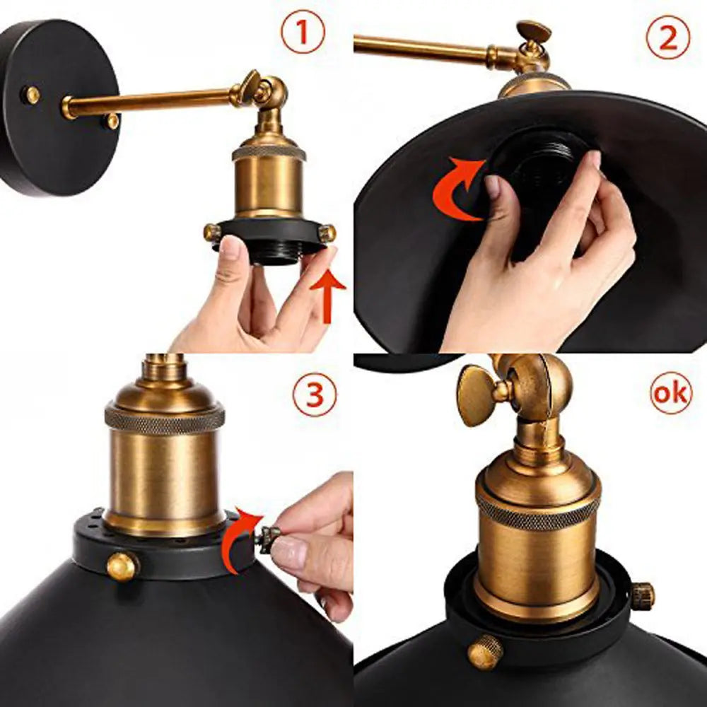 Black Wall Lights Wall Mounted Lamps & Sconces UK ~3150 - Puck's