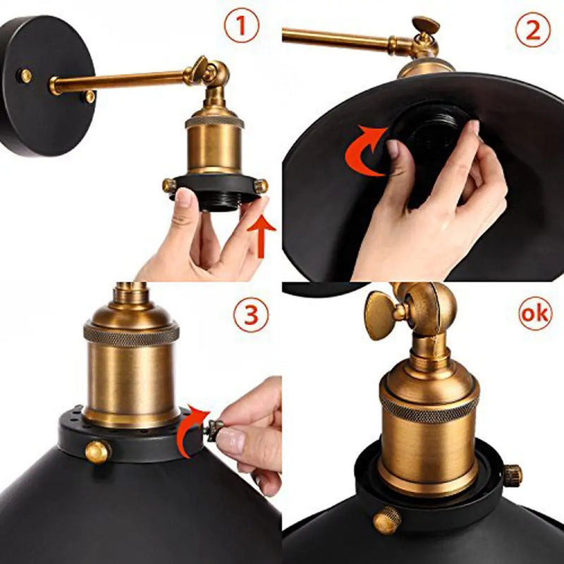 Black Wall Lights Wall Mounted Lamps & Sconces UK ~3150 - Puck's