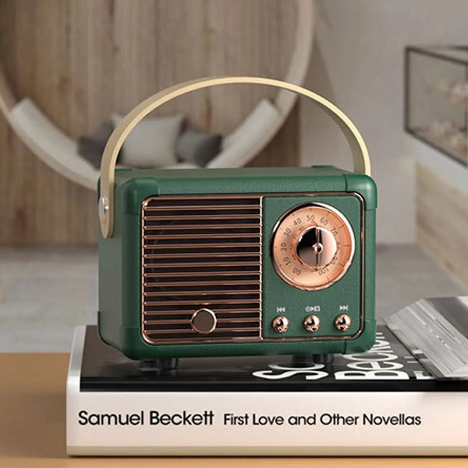 Bluetooth Compact Retro Speakers with Radio - Puck's