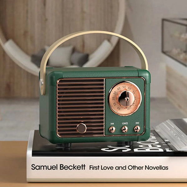Bluetooth Compact Retro Speakers with Radio - Puck's