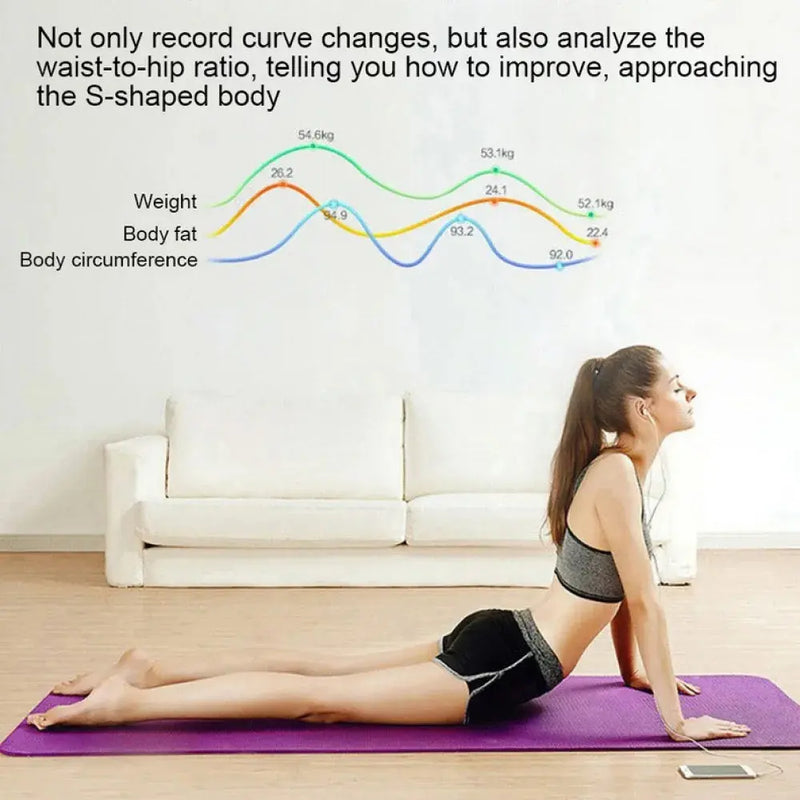 Bluetooth LED Weighing Scale - Puck's