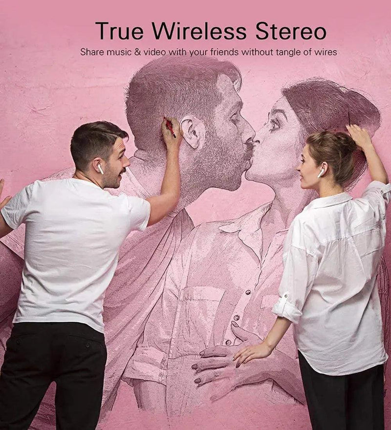 Bluetooth i7s-TWS Wireless-earbuds for Iphone Huawei Samsung - Puck's