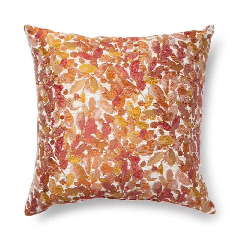 Botanical Decorative Square Pillow, 20" X 20", Spice - Puck's