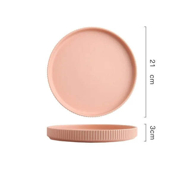 Ceramic Dinner Plates - Puck's