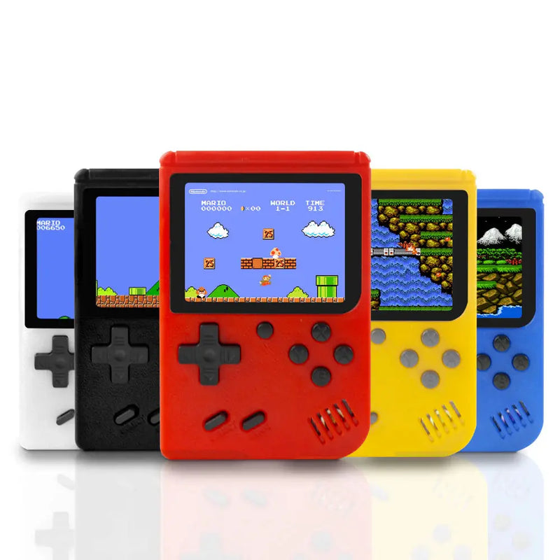 Built-In Retro Games Portable Game Console- USB Charging - Puck's