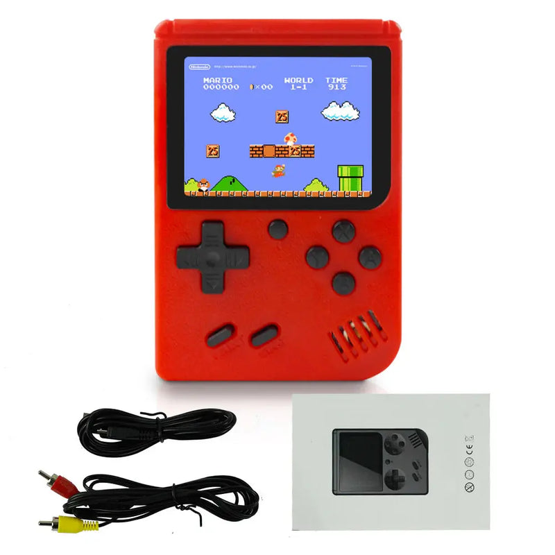 Built-In Retro Games Portable Game Console- USB Charging - Puck's