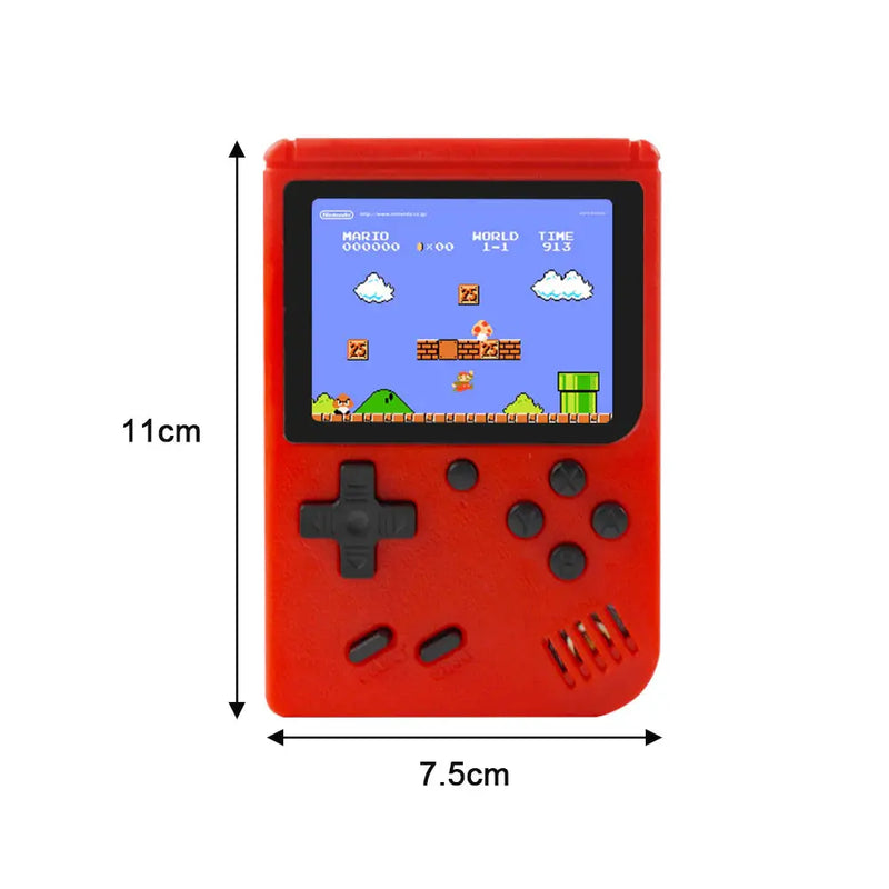 Built-In Retro Games Portable Game Console- USB Charging - Puck's