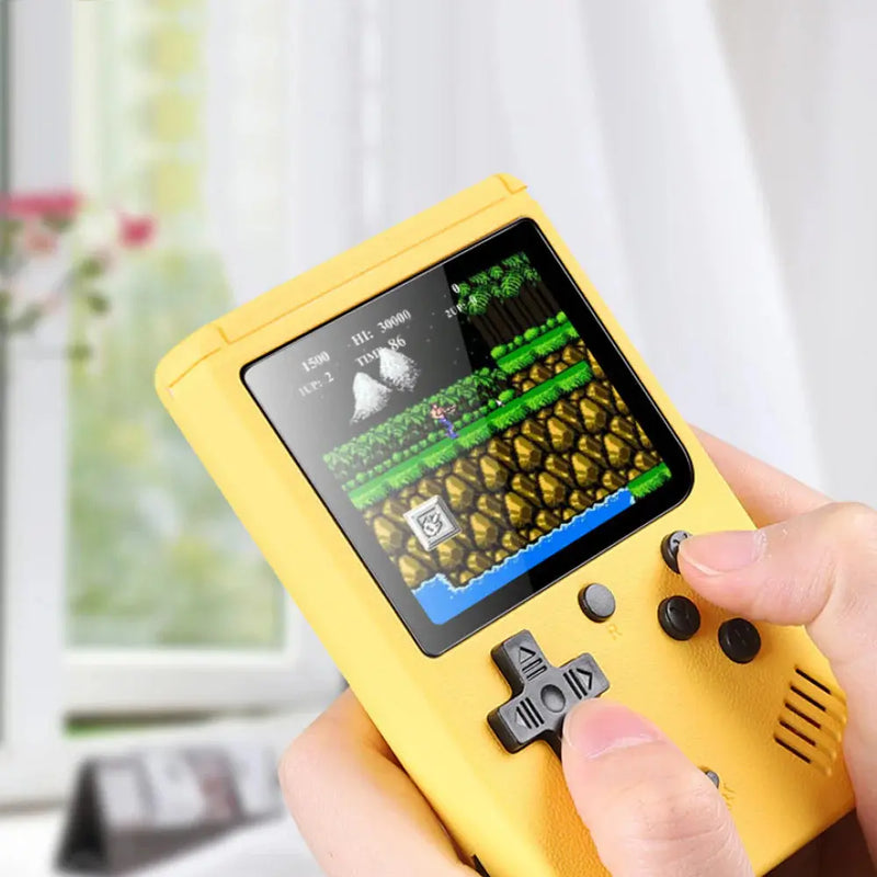 Built-In Retro Games Portable Game Console- USB Charging - Puck's