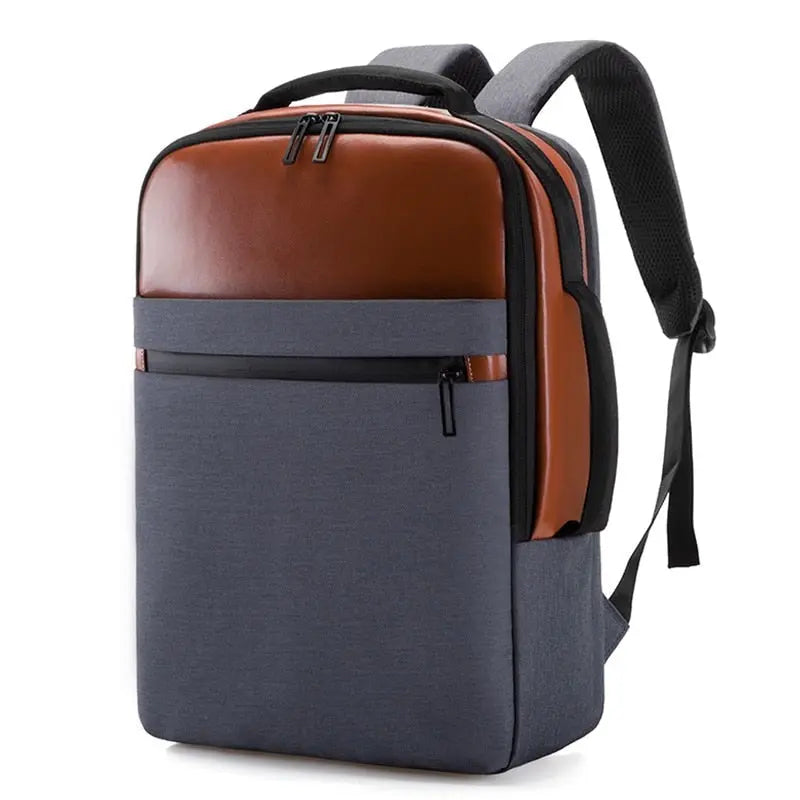 Business Backpack For Men Large Capacity USB Charging Bag Male - Puck's