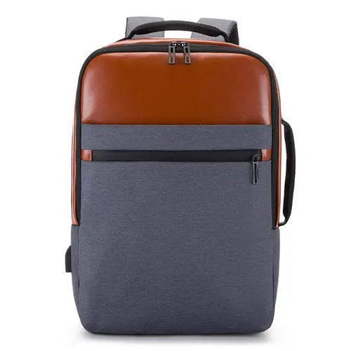 Business Backpack For Men Large Capacity USB Charging Bag Male - Puck's