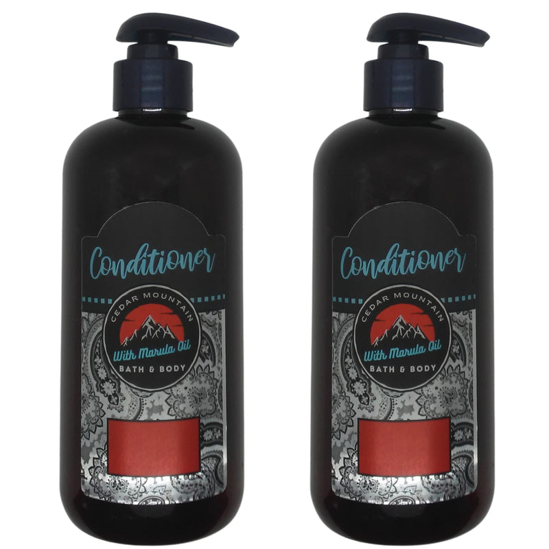 Cedar Mountain Currant & Bamboo Conditioner with Marula Oil, 12 Oz (2 - Puck's