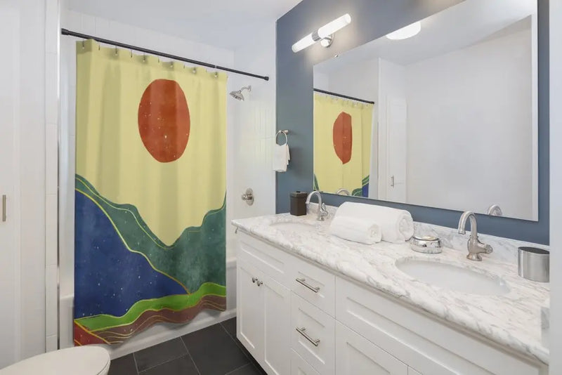 California Sun Shower Curtains - Puck's