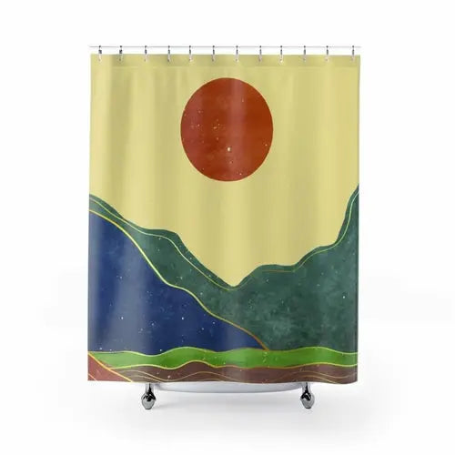 California Sun Shower Curtains - Puck's