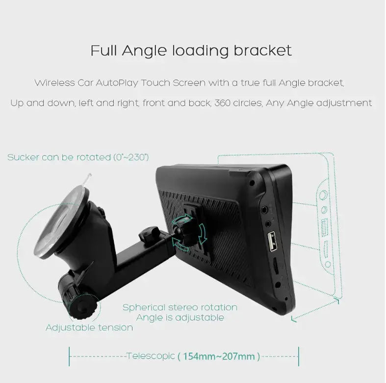 Car Radio Multimedia Player With Touchscreen - Puck's