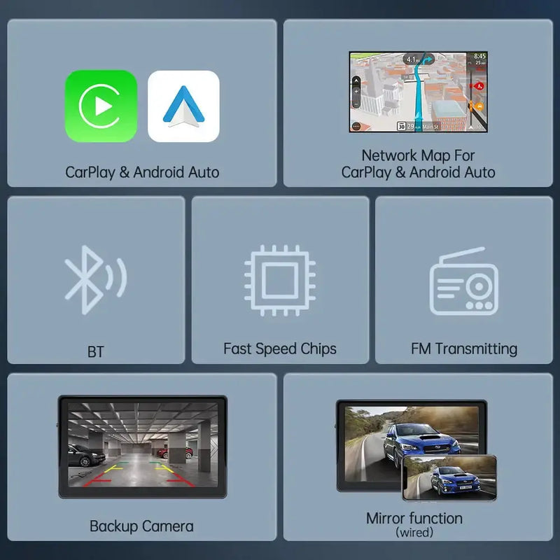 Car Radio Multimedia Player With Touchscreen - Puck's