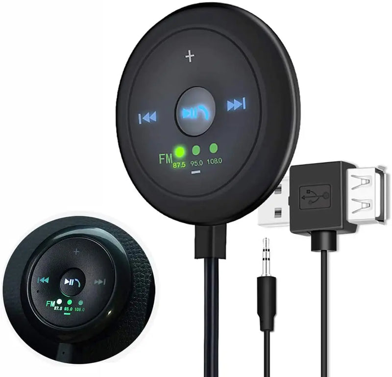 Car USB FM Transmitter Bluetooth FM Receiver - Puck's