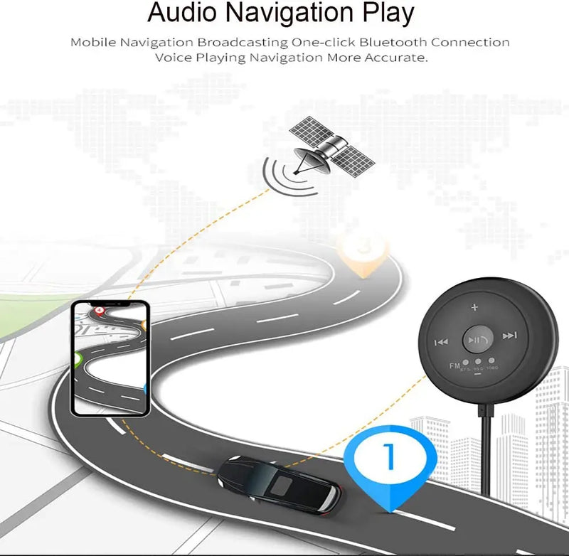 Car USB FM Transmitter Bluetooth FM Receiver - Puck's