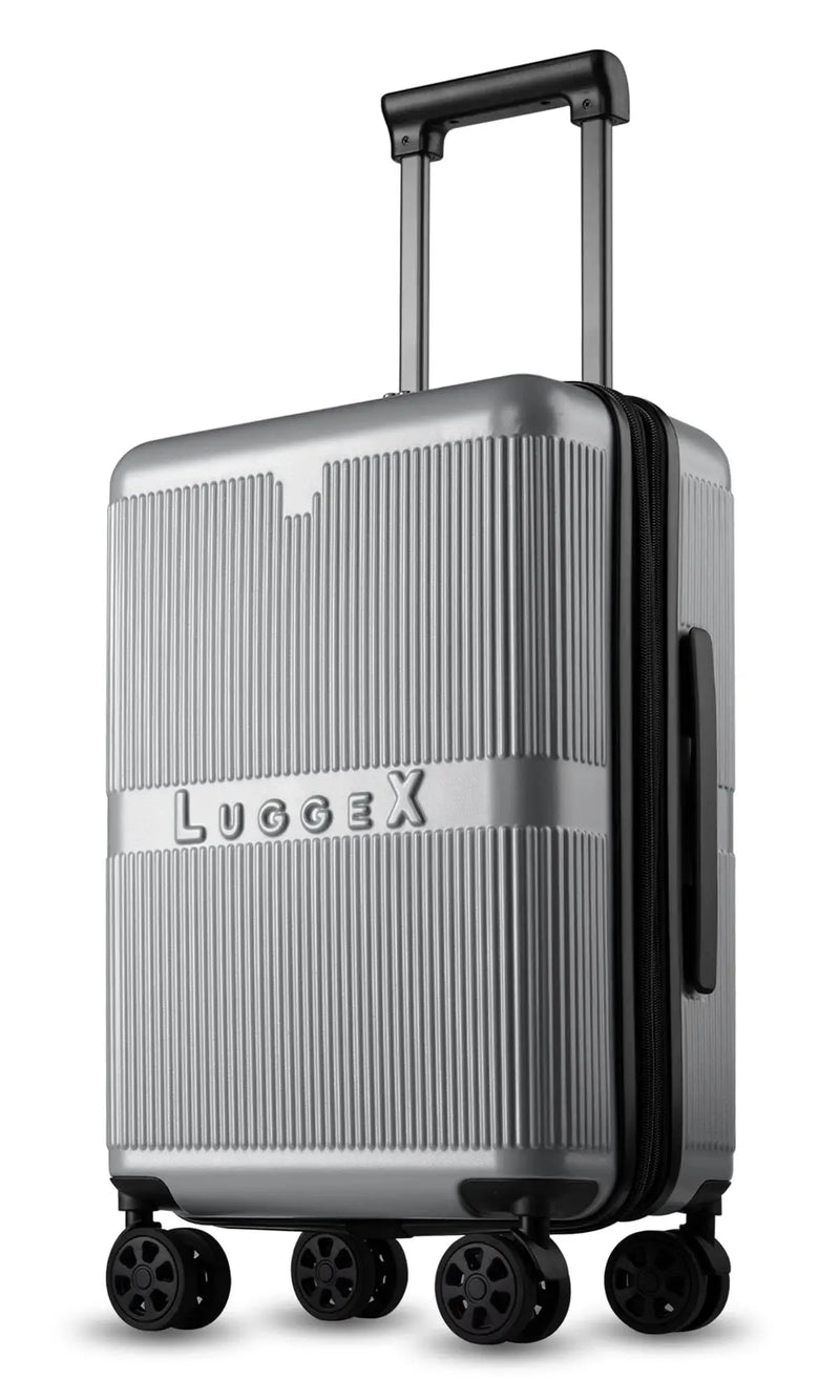 Carry on Luggage 22X14X9 Airline Approved, PC Hardshell Expandable Luggage with Bigger Wheels - Puck's