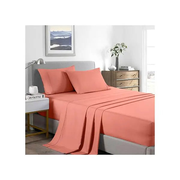 Casa Decor 2000 Thread Count Bamboo Cooling Sheet Set Soft Bedding - Puck's
