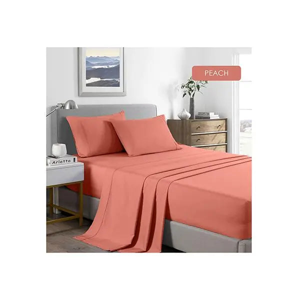 Casa Decor 2000 Thread Count Bamboo Cooling Sheet Set Soft Bedding - Puck's