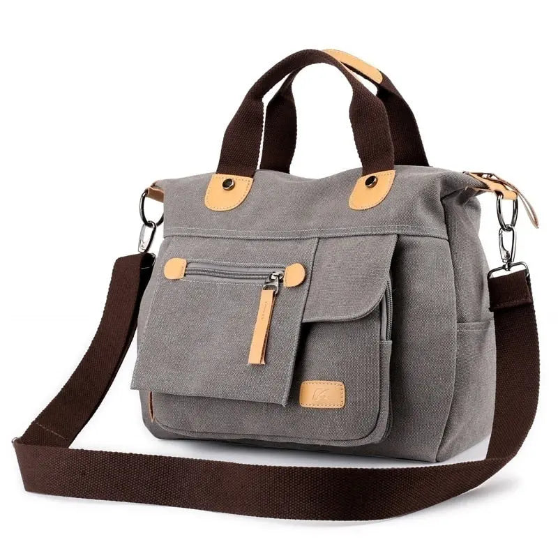 Casual Tote Women's Handbag Shoulder Handbags Canvas Large Capacity - Puck's