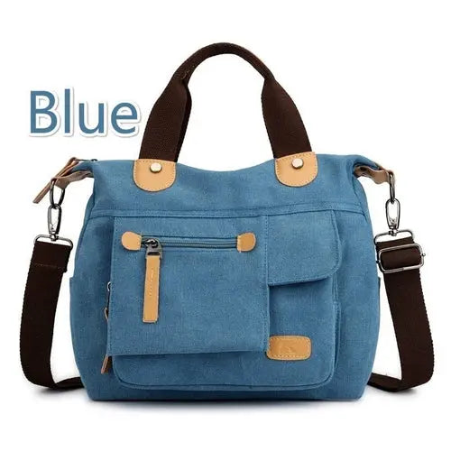 Casual Tote Women's Handbag Shoulder Handbags Canvas Large Capacity - Puck's