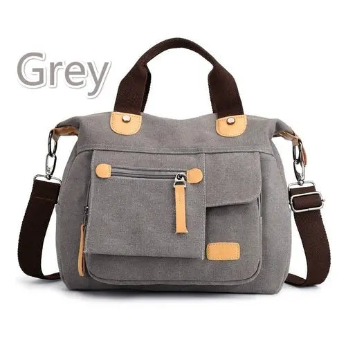 Casual Tote Women's Handbag Shoulder Handbags Canvas Large Capacity - Puck's
