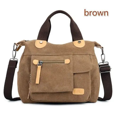 Casual Tote Women's Handbag Shoulder Handbags Canvas Large Capacity - Puck's