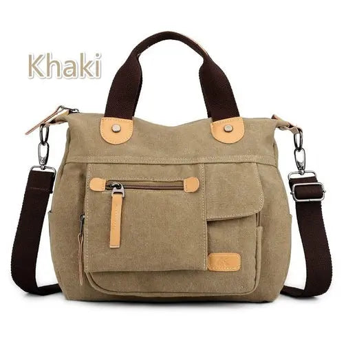Casual Tote Women's Handbag Shoulder Handbags Canvas Large Capacity - Puck's