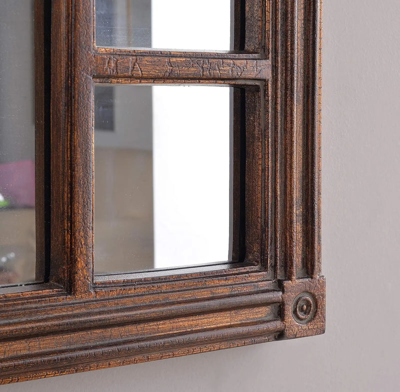 Cathedral Mirrors, Medium, Bronze - Puck's