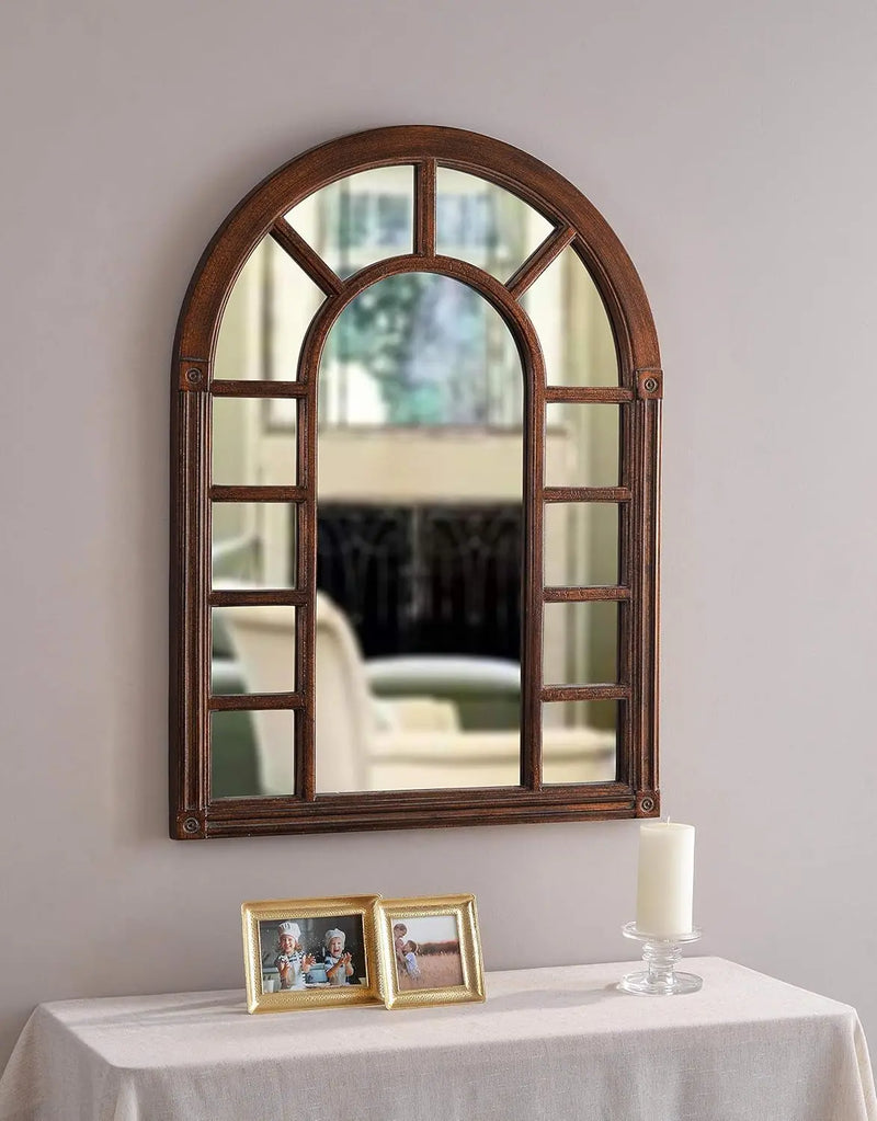 Cathedral Mirrors, Medium, Bronze - Puck's