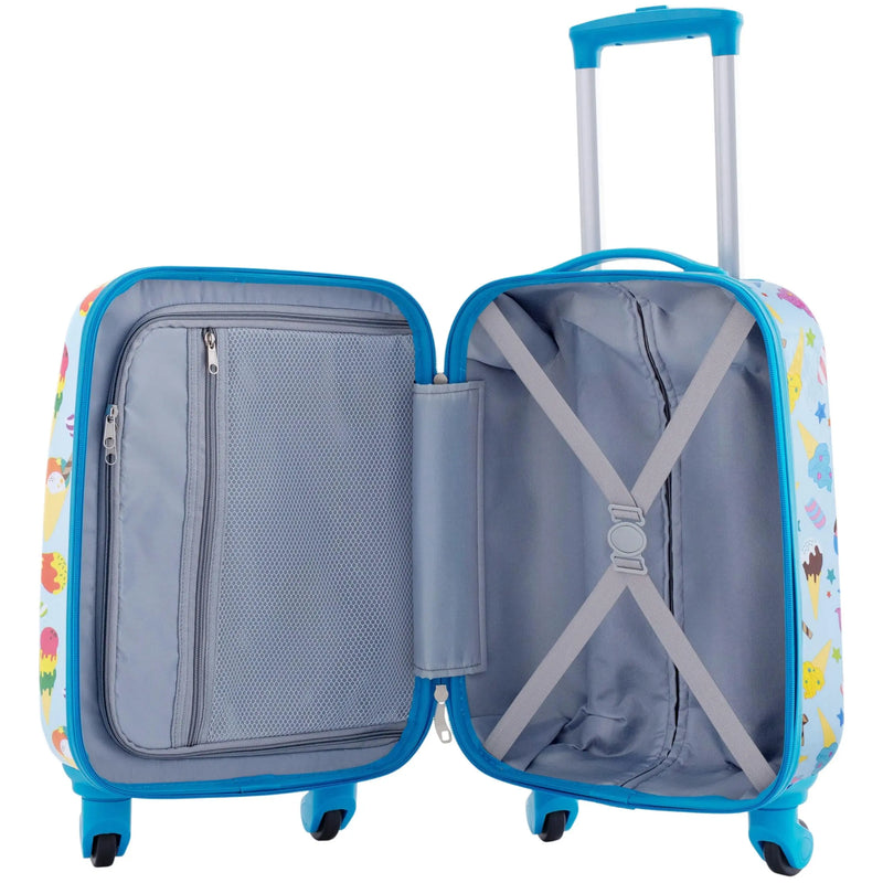 Child 5 Piece Icecream Hardside Luggage & Luggage Set - Puck's