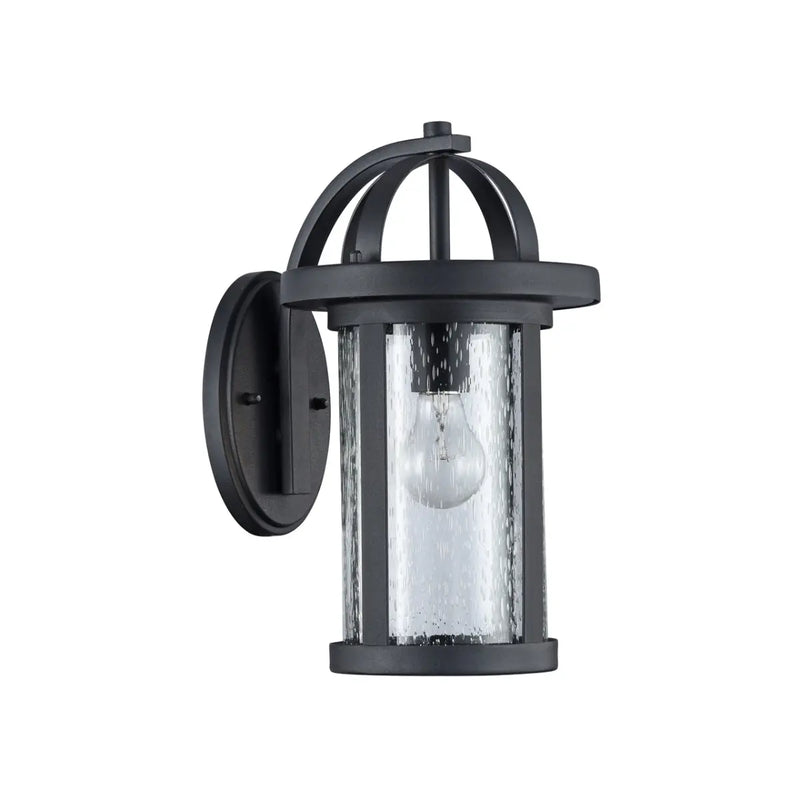 Chloe CH22061BK14-OD1 14 in. Lighting Angelo Transitional 1 Light Blac - Puck's