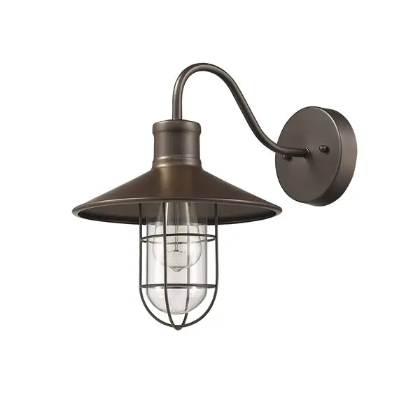 Chloe CH57043RB11-WS1 11 in. Lighting Ironclad Industrial-Style 1 Ligh - Puck's
