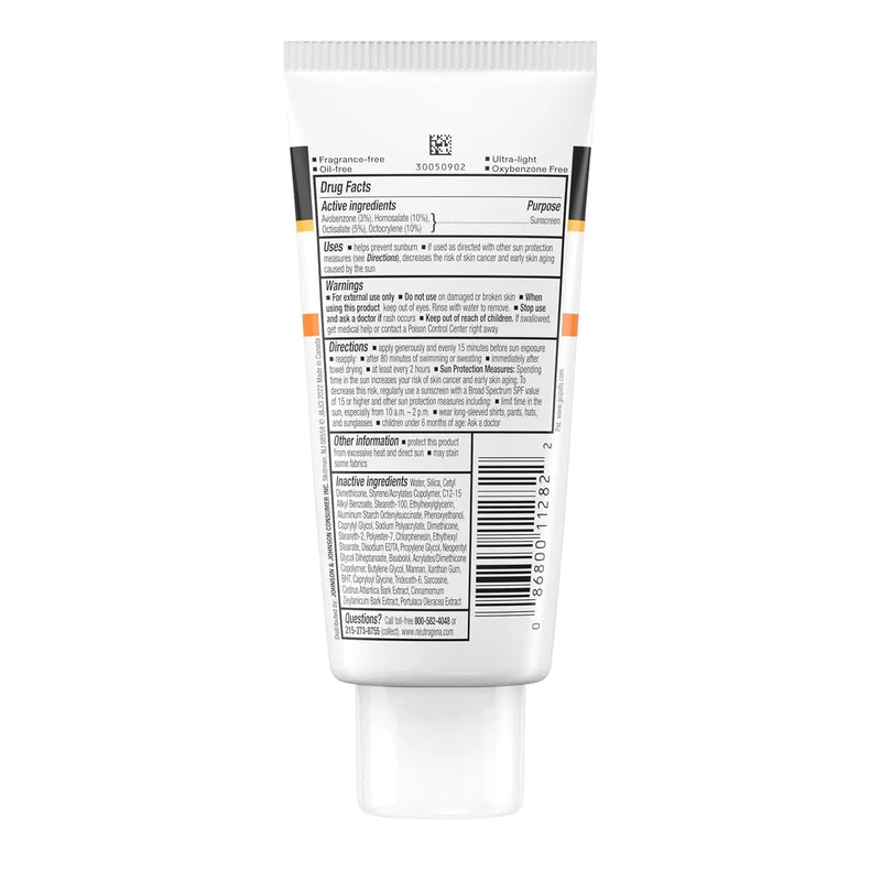 Clear Face Liquid Lotion Sunscreen for Acne-Prone Skin, Broad Spectrum SPF 50 Protection, Oil-, Fragrance- & Oxybenzone-Free Sunscreen, Non-Comedogenic, Twin Pack, 2 X 3 Fl. Oz (Pack of 2) - Puck's