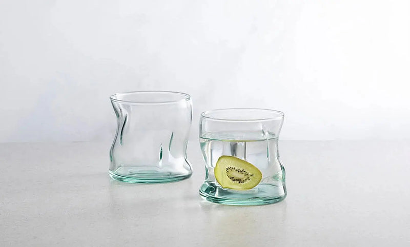 Clear Green Glass, 11.5 Oz - Puck's