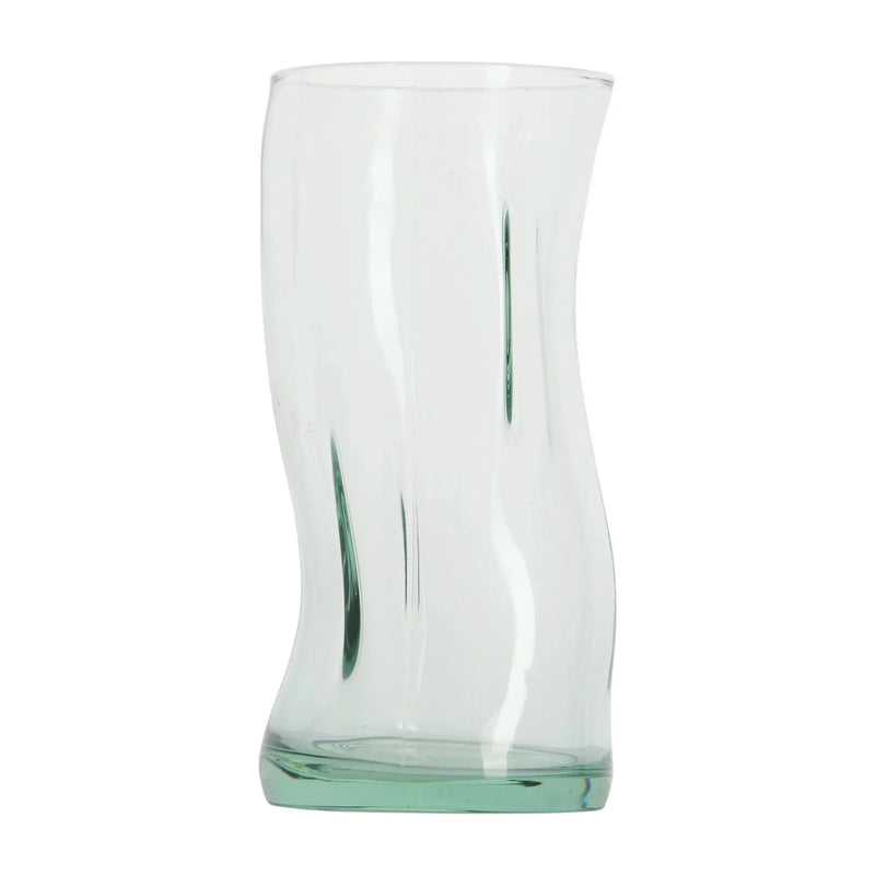Clear Green Glassware, 14.9 Oz - Puck's