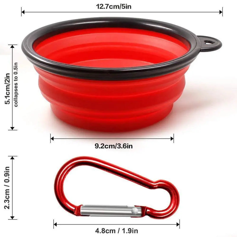 Collapsible Dog Bowls - Puck's