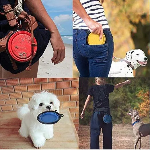 Collapsible Dog Bowls - Puck's