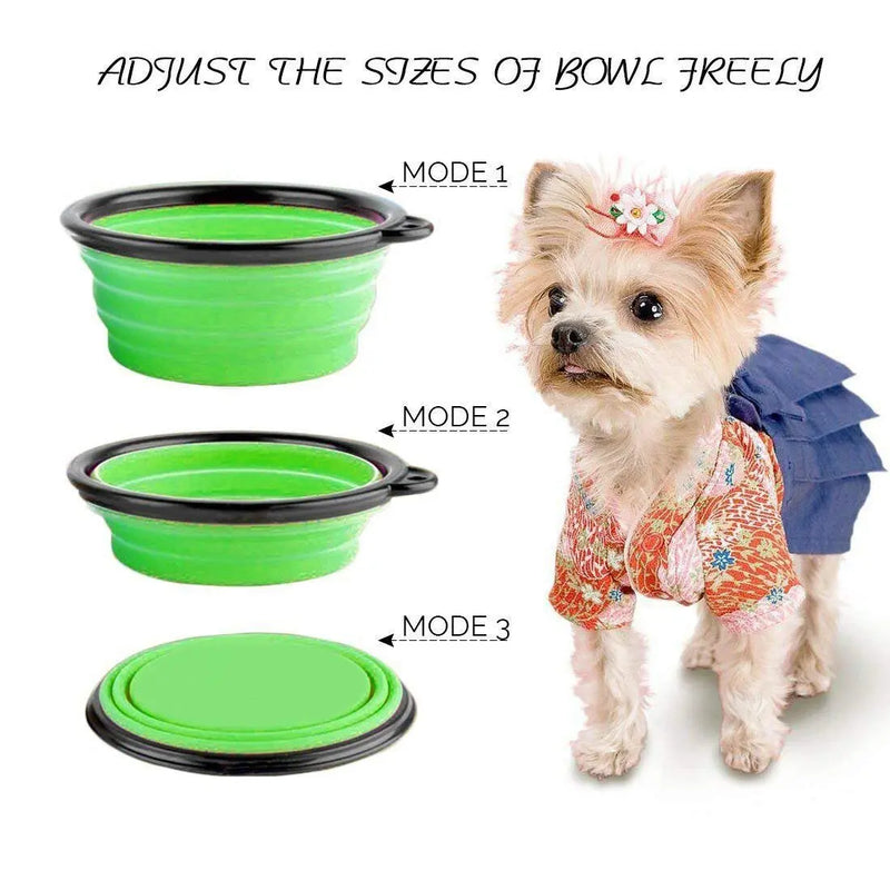 Collapsible Dog Bowls - Puck's